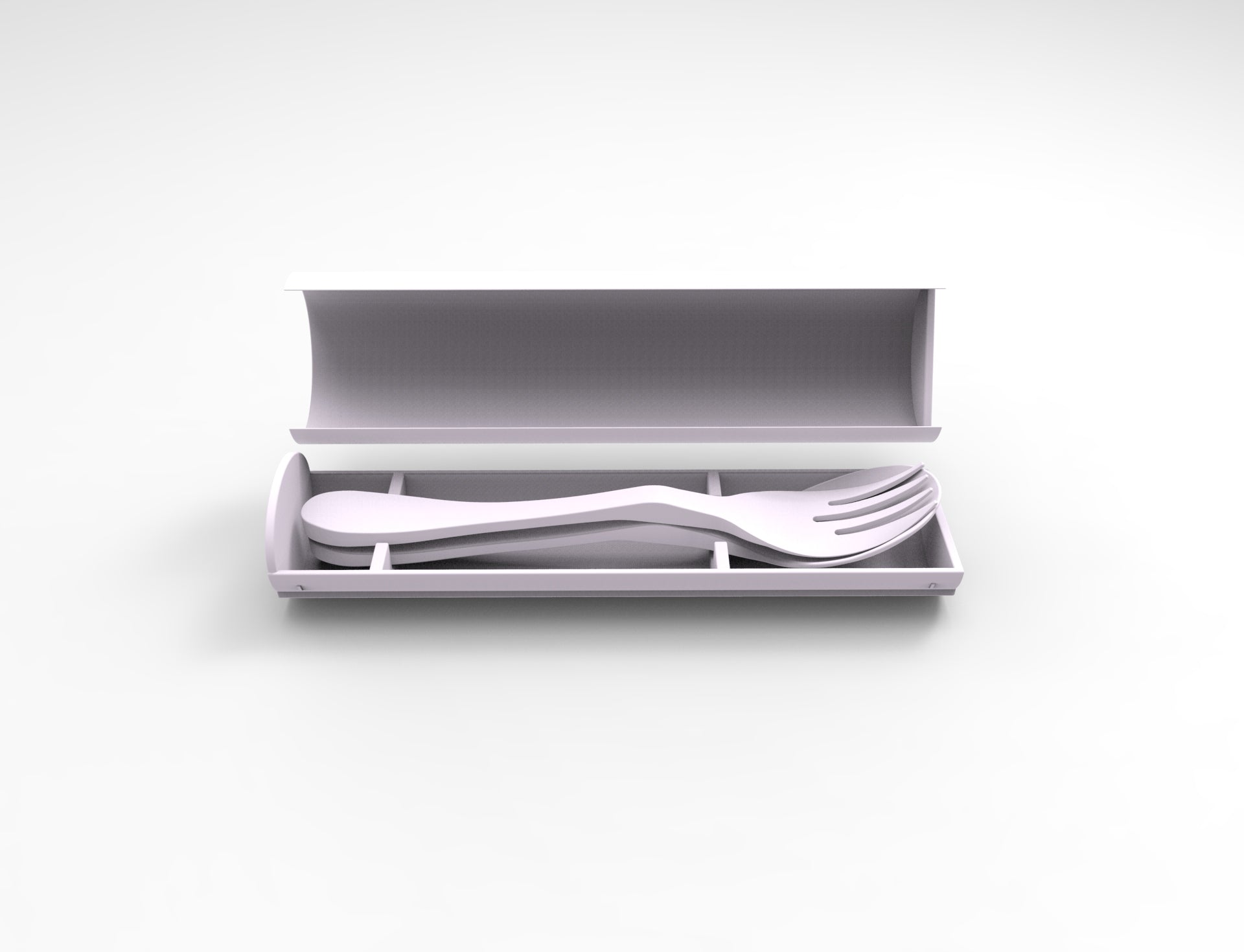 Eco  8 Piece Flatware Set and Carry Case-4