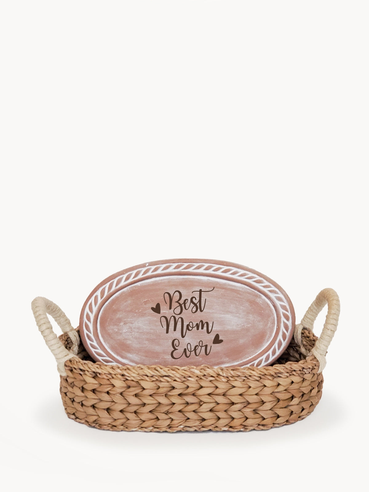 Bread Warmer & Basket - Mom Oval-6