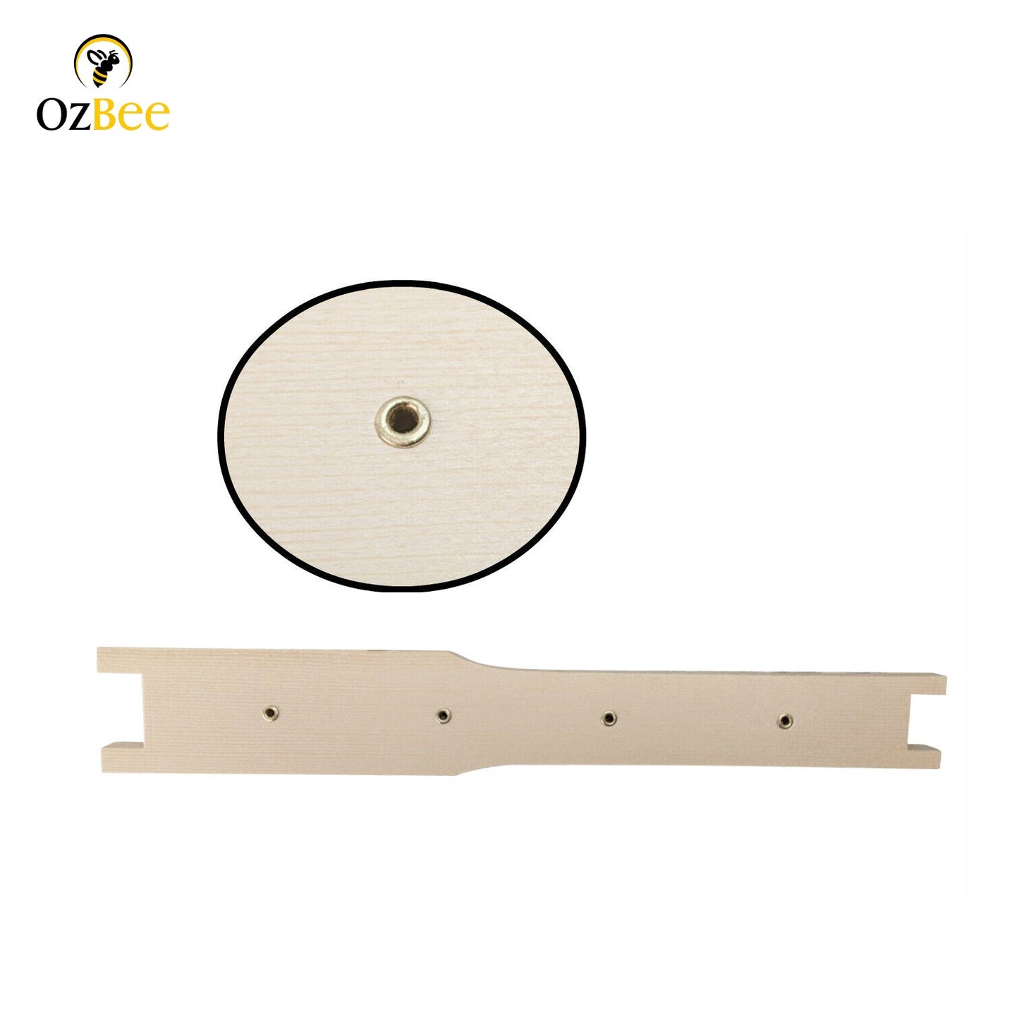 40 X Full Depth Beekeeping Frames with Eyelets Wood Beehive FD Wooden Frame-1