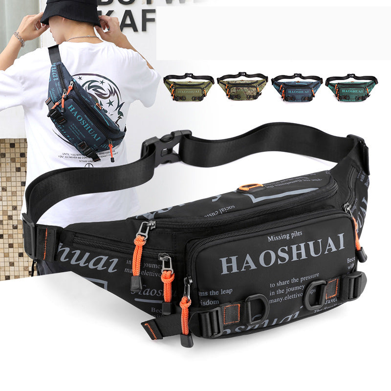 Fanny Pack for Men Women Water Resistant Large Hiking Waist Bag Pack Carrying All Phones for Running Walking Traveling-0