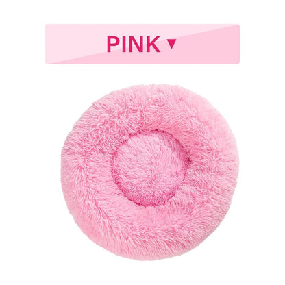 The Snugglepaws Plush Donut Pet Bed: Luxuriously Cozy Haven For Dogs And Cats-15