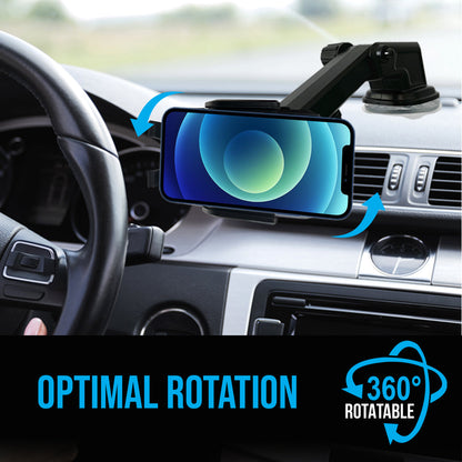 360 Car Phone Mount Holder with Adaptable Cradle 2.0-1