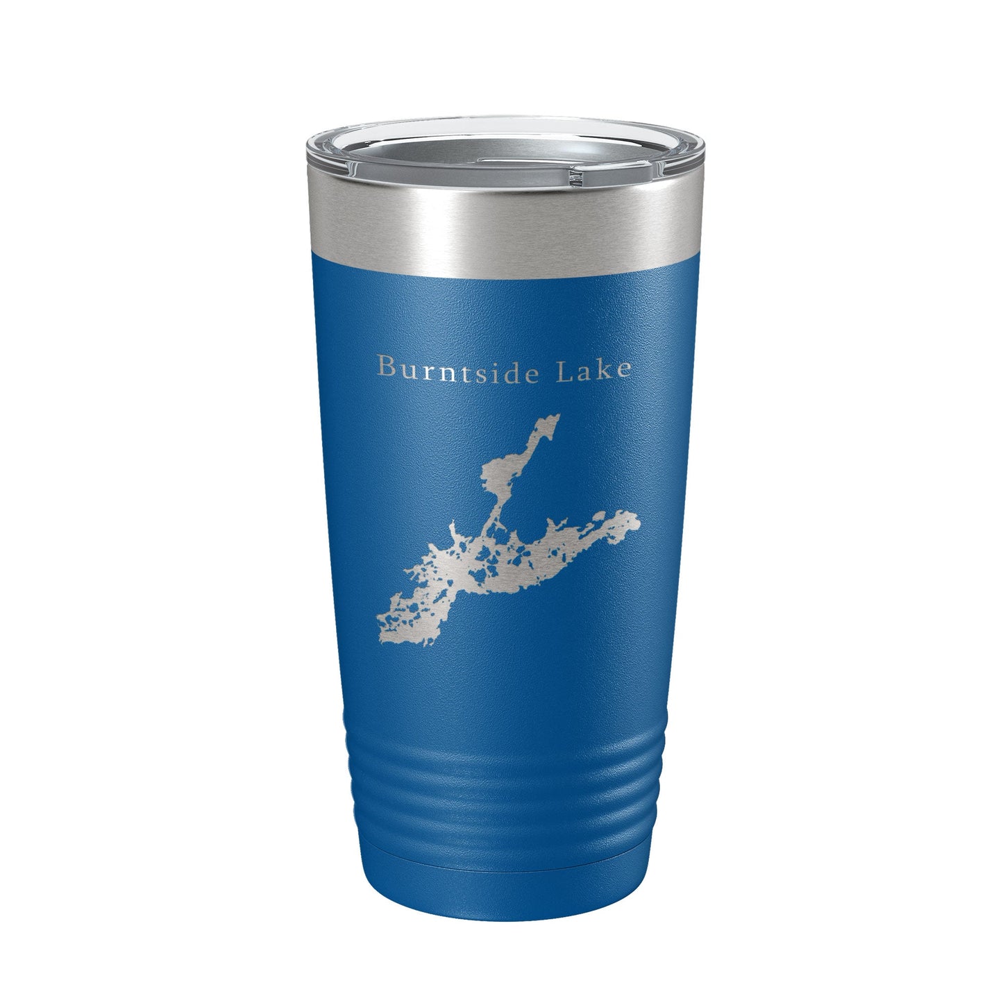 Burntside Lake Map Tumbler Travel Mug Insulated Laser Engraved Coffee Cup Minnesota 20 oz-6