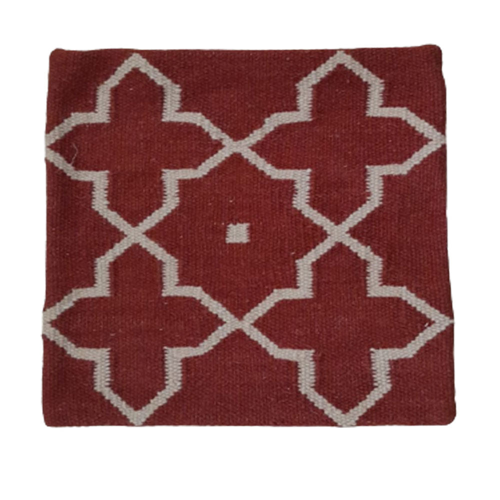 Kilim Handwoven Irish Coffee Cushion Cover-1
