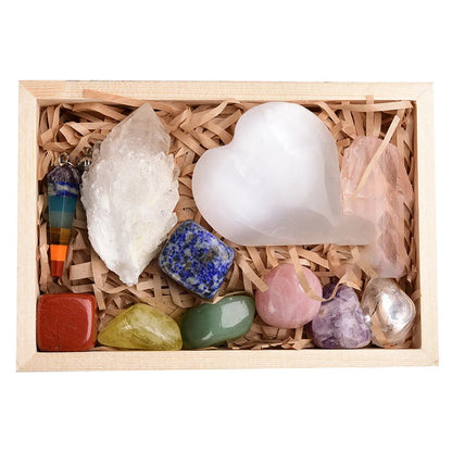 Amethyst Crystal Healing Gift Box