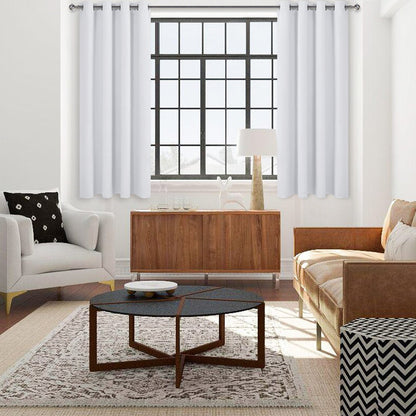 DWCN Grommet Blackout Curtains, Set of 2 Panels-2