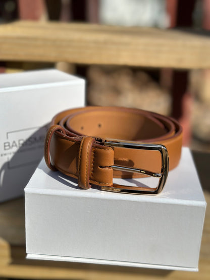 caramel-brown | Genuine Leather Belt-4