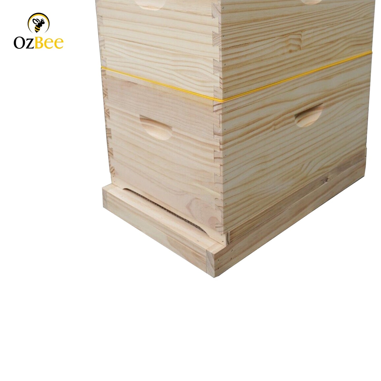 8F FRAME STAINLESS STEEL MESH BEE HIVE BOTTOM BASE BEEHIVE NZ PINE-4