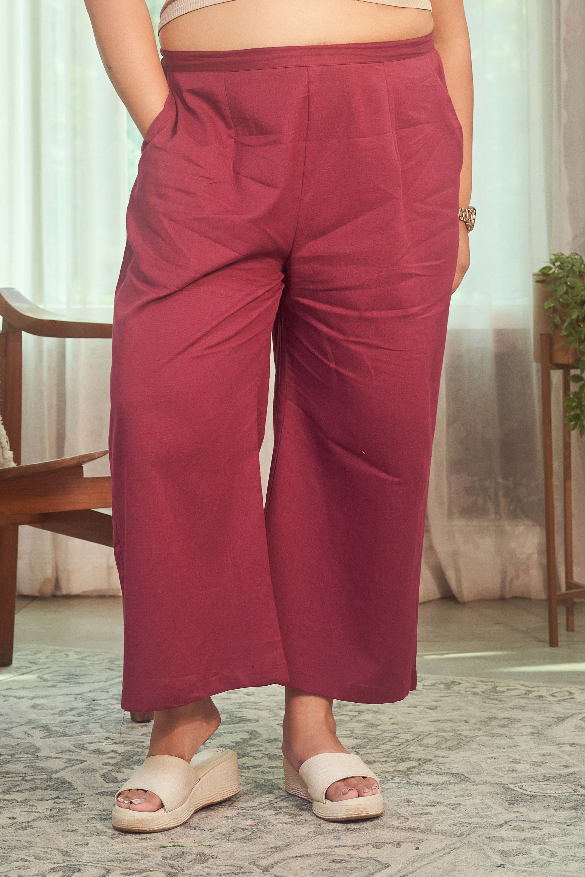 Camel Print  Jacket Culotte Set (Set of 2)-4