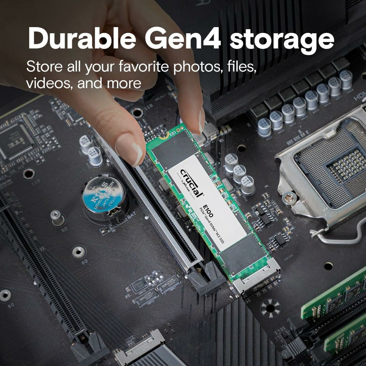 Hard Drive Crucial CT2000E100SSD8 2 TB SSD-3