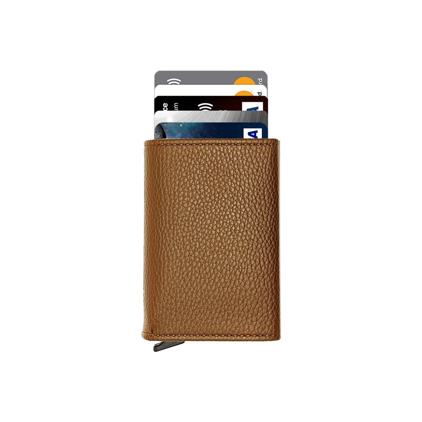 Agara  – PU Leather RFID Mechanism Card Holder/Wallet-10