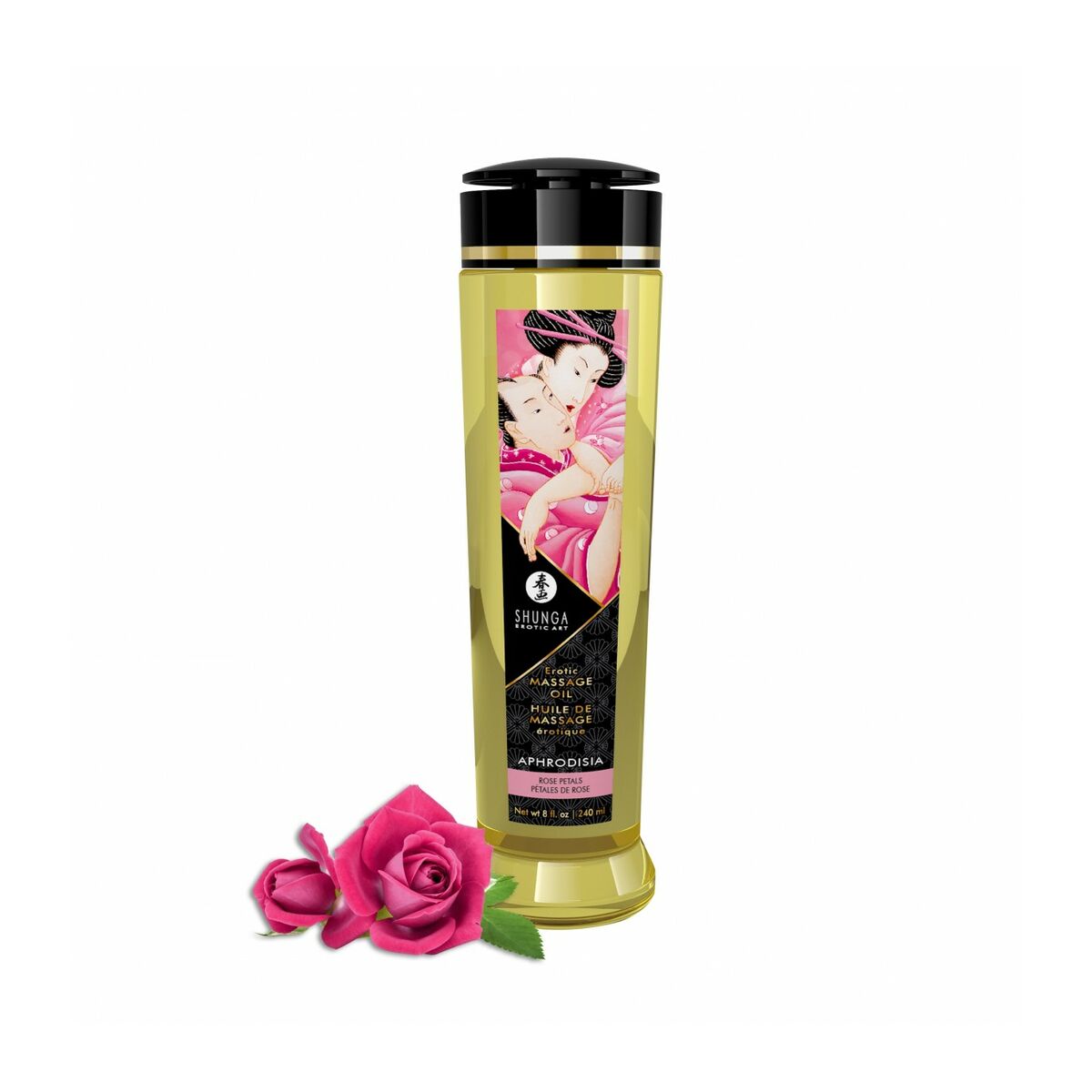 Erotic Massage Oil Shunga 240 ml Roses-2
