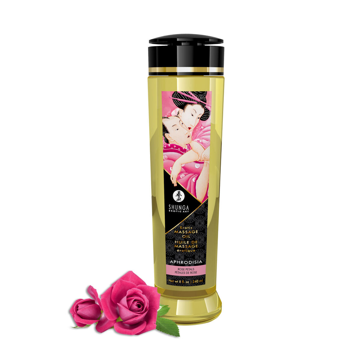 Erotic Massage Oil Shunga 240 ml Roses-1