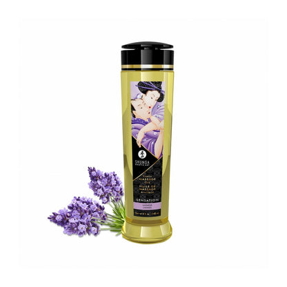 Erotic Massage Oil Shunga 240 ml Lavendar-1