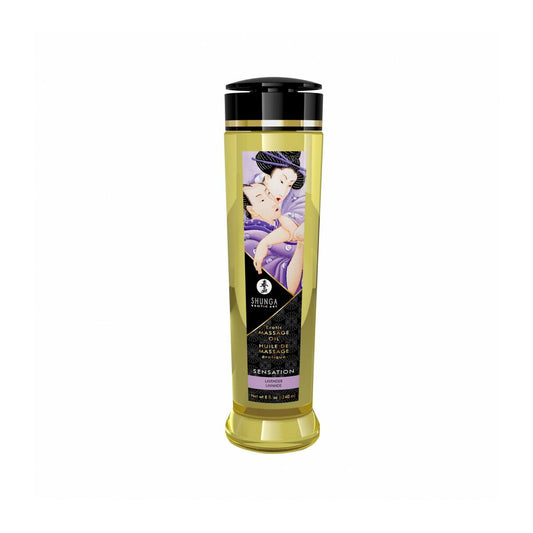 Erotic Massage Oil Shunga 240 ml Lavendar-0