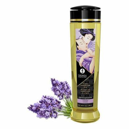 Erotic Massage Oil Shunga 240 ml Lavendar-2