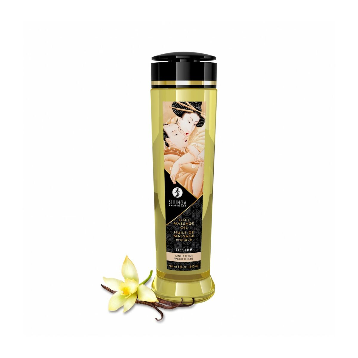 Erotic Massage Oil Shunga 240 ml Vanilla-1