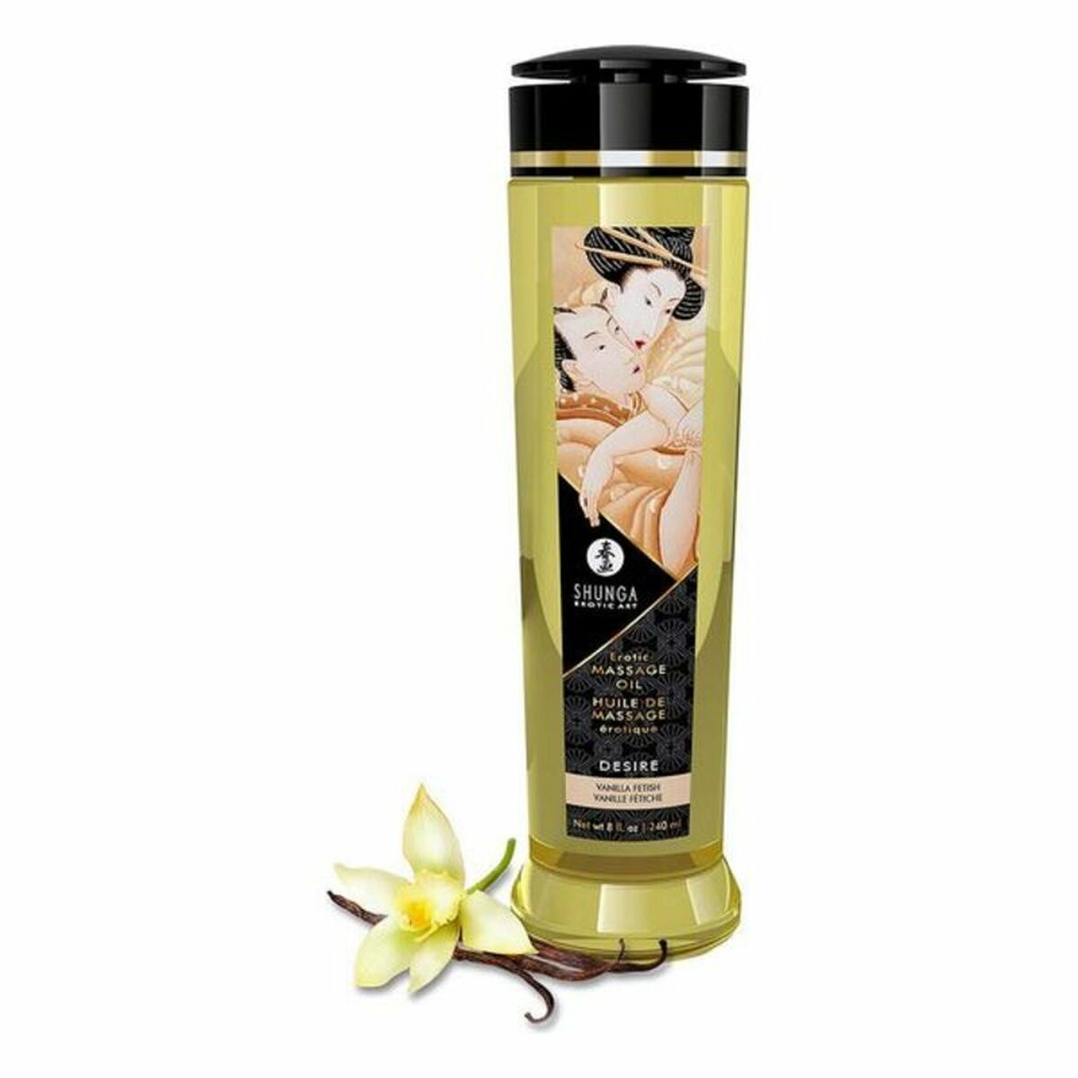 Erotic Massage Oil Shunga 240 ml Vanilla-2