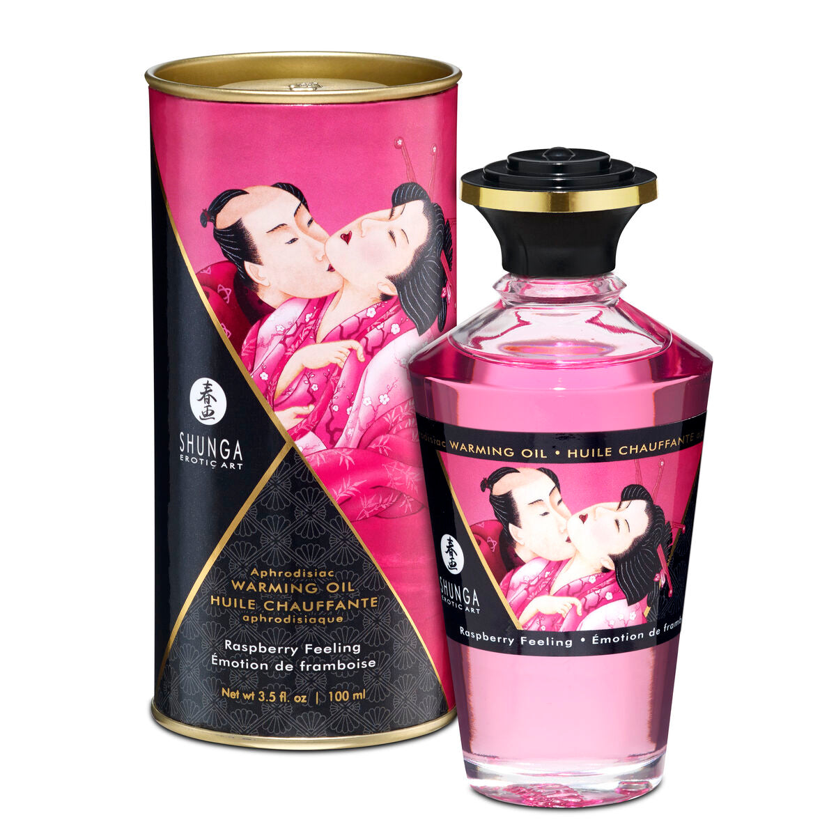 Erotic Massage Oil Shunga Raspberry feeling 100 ml (100 ml)-2