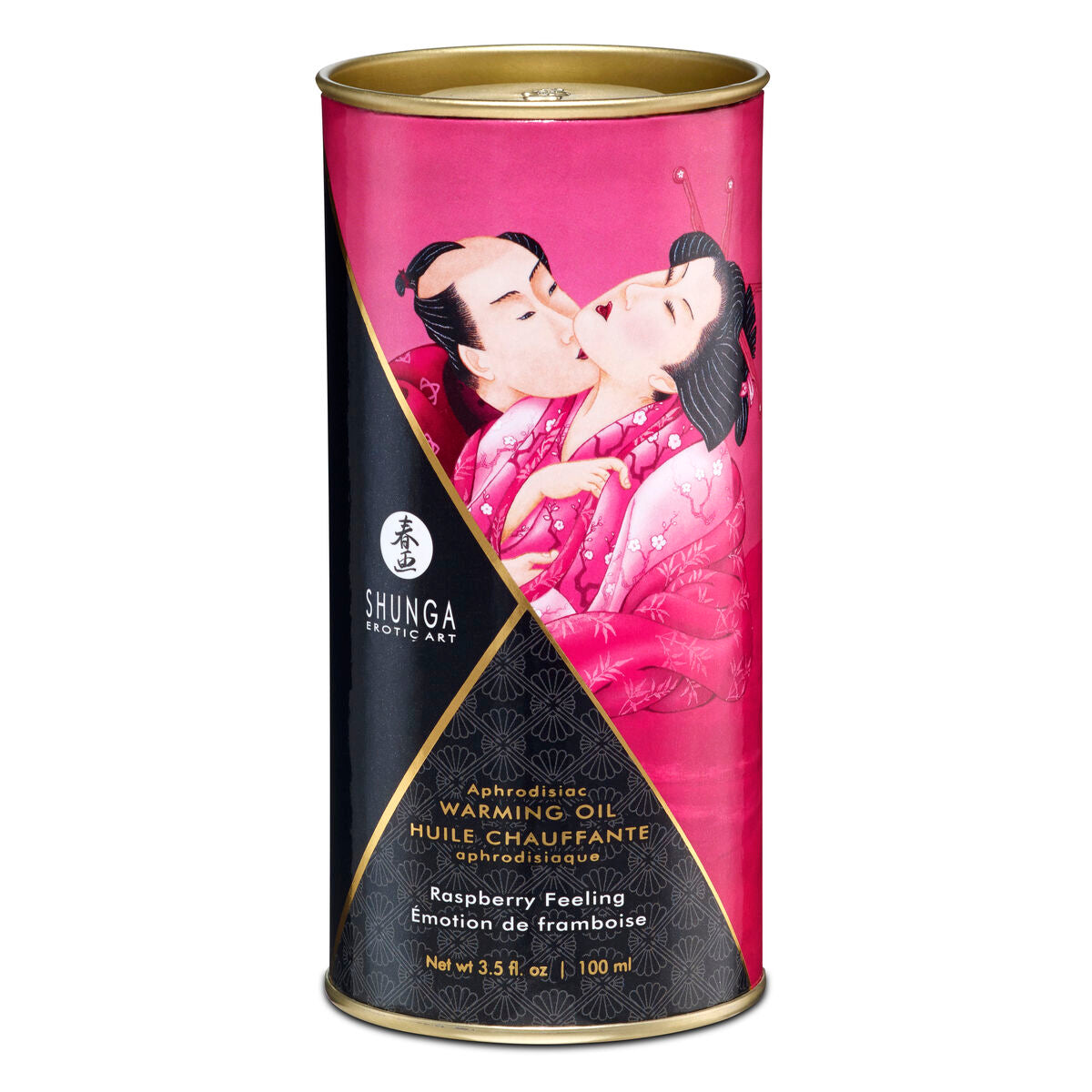 Erotic Massage Oil Shunga Raspberry feeling 100 ml (100 ml)-1