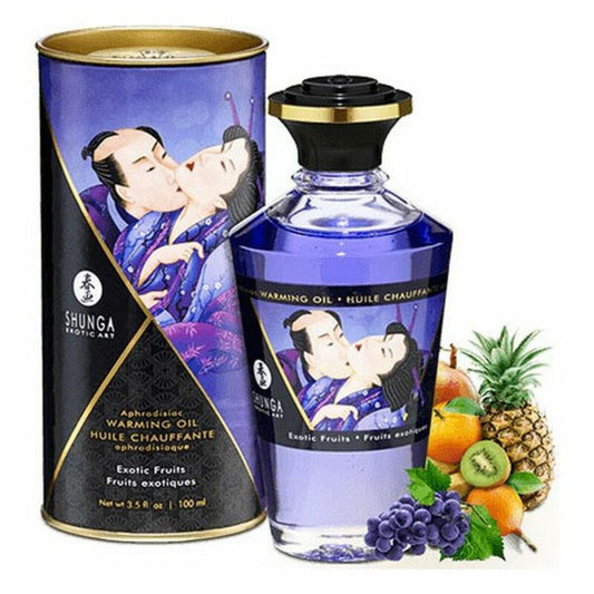 Erotic Massage Oil Shunga Exotic Fruits (100 ml)-0