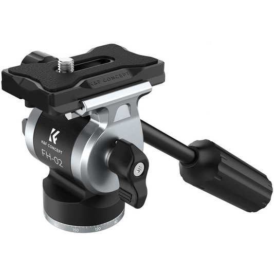 K&F Concept FH-02 Fluid Video fej (KF-31-072)-0