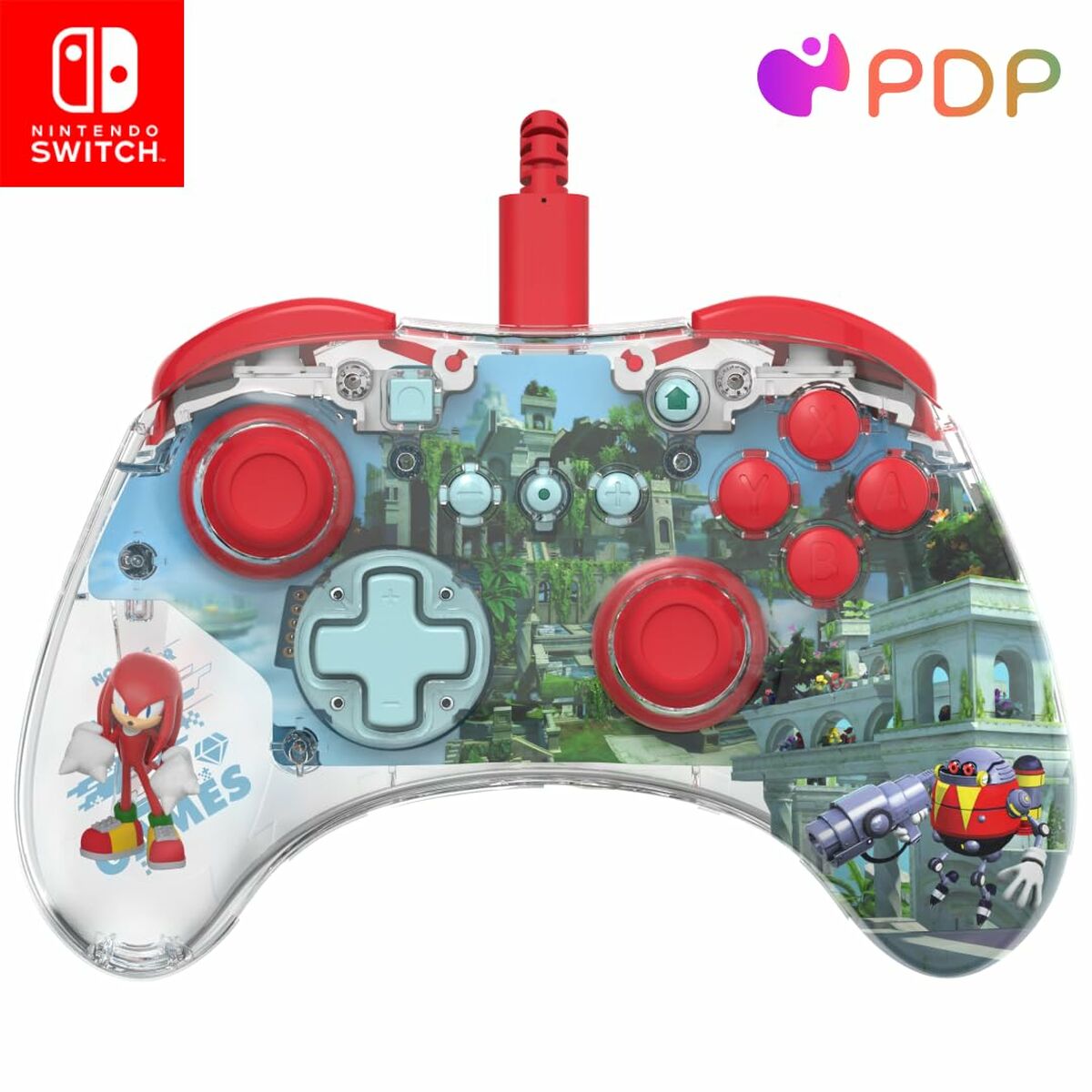 Gaming Control PDP Knuckels Sky Nintendo Switch-12