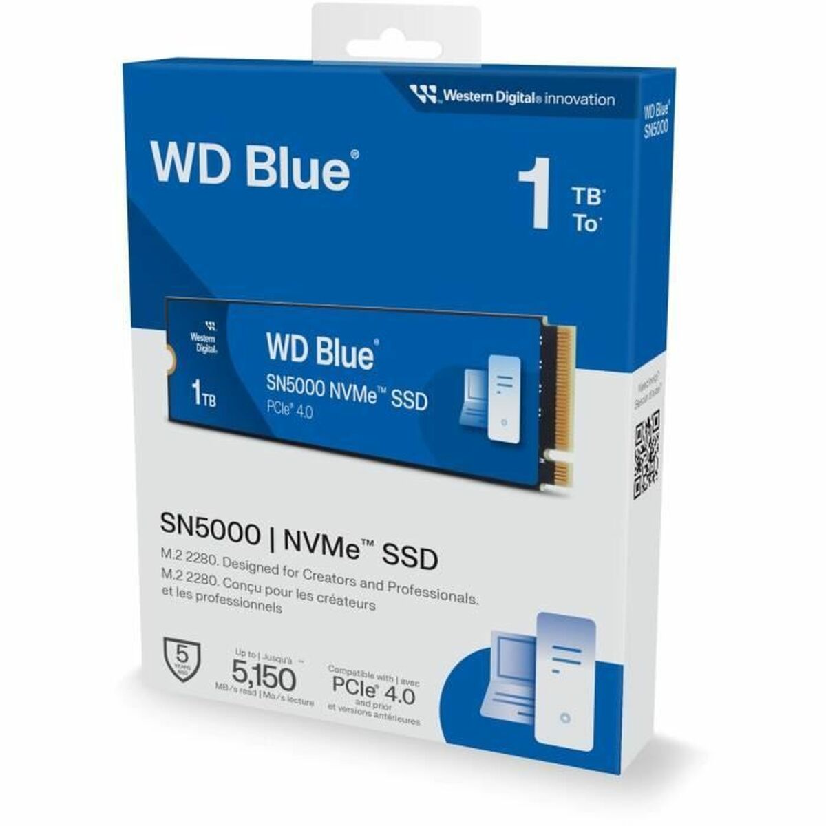 Hard Drive Western Digital WDS100T4B0E 1 TB-2