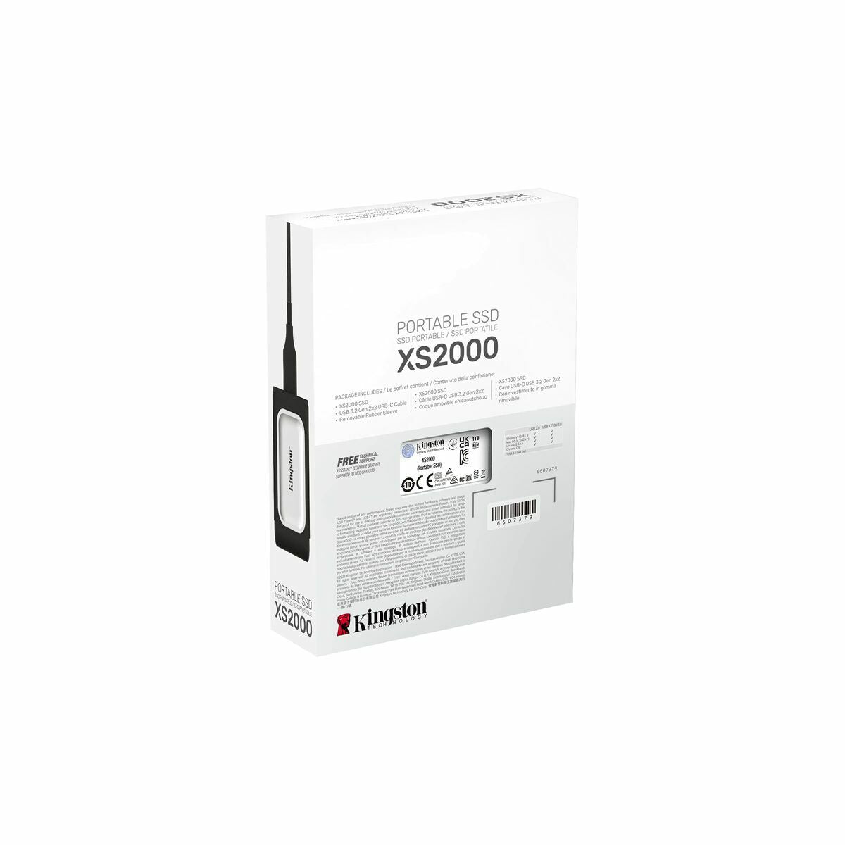 External Hard Drive Kingston SXS2000/1000G 1 TB SSD-2