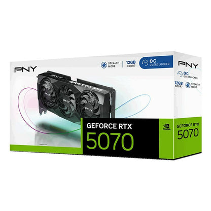 Graphics card PNY nvidia geforce rtx 5070 12 GB GDDR6X-20