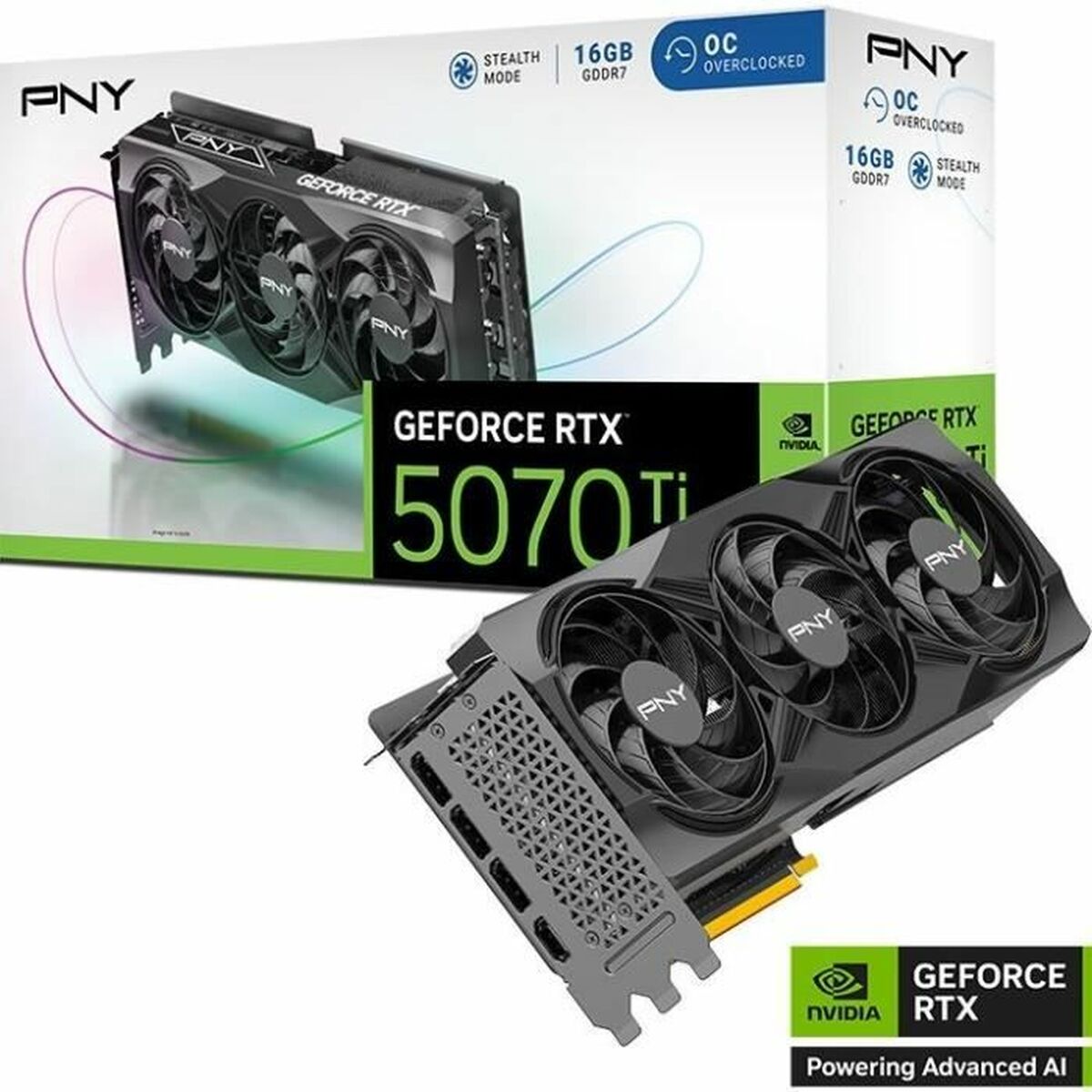 Graphics card PNY nvidia geforce rtx 5070 ti 16 GB-6