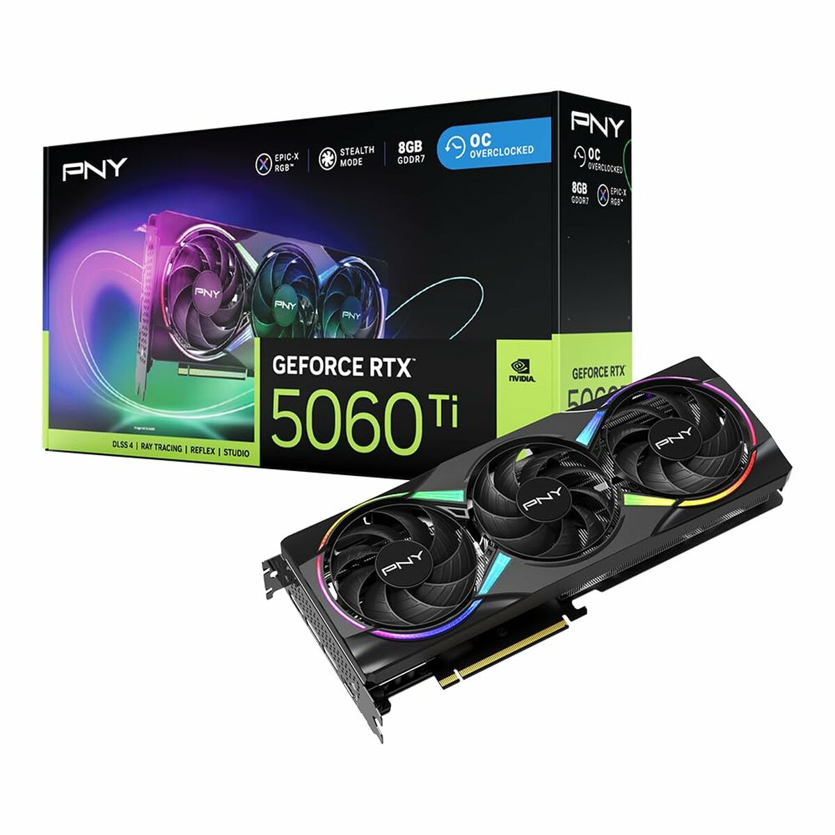Graphics card PNY geforce rtx 5060 ti 8 GB GDDR6X GDDR7-19