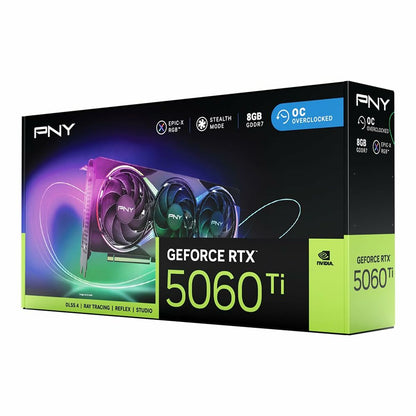 Graphics card PNY geforce rtx 5060 ti 8 GB GDDR6X GDDR7-7