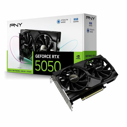 Graphics card PNY VCG50608DFXPB1 GEFORCE RTX 5050 8 GB GDDR6-10