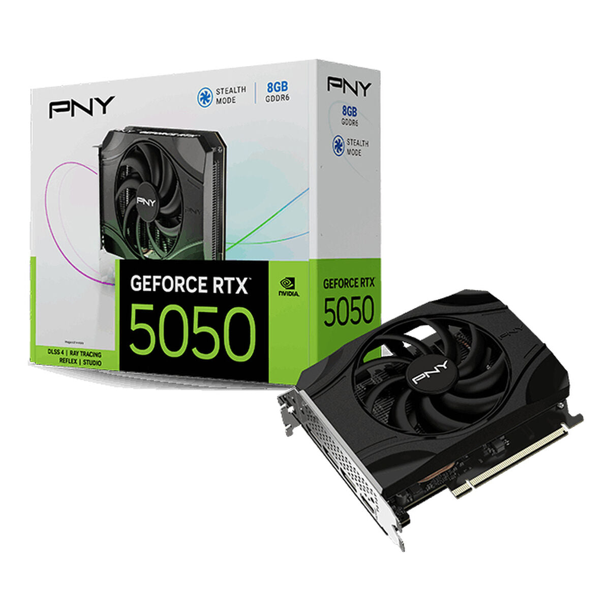 Graphics card PNY VCG50508SFXPB1 GEFORCE RTX 5050 8 GB GDDR6-0
