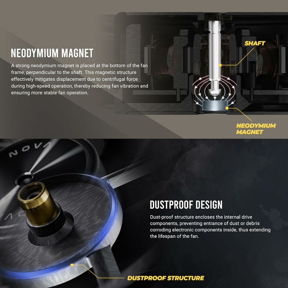 Box Ventilator Antec 0-761345-40050-3 Ø 12 cm (1 Unit)-9