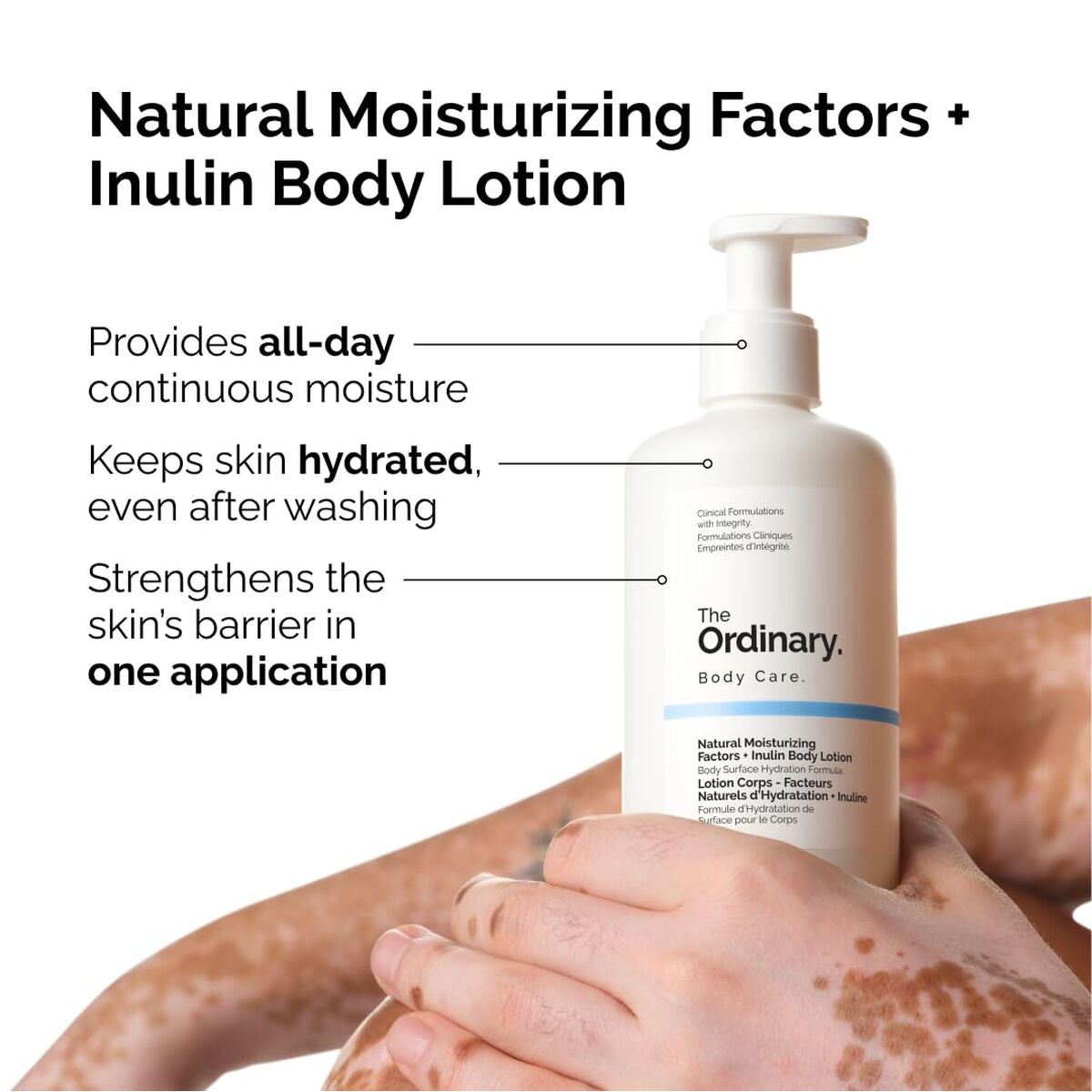 Body Lotion The Ordinary NATURAL MOISTURIZING FACTORS + IMULIN 240 ml-2