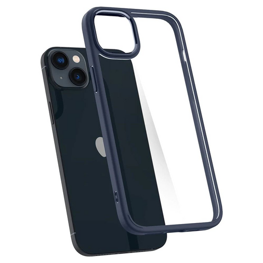 Carcasa Spigen Ultra Hybrid compatibila cu iPhone 14 Plus Navy Blue (ACS04899)-0