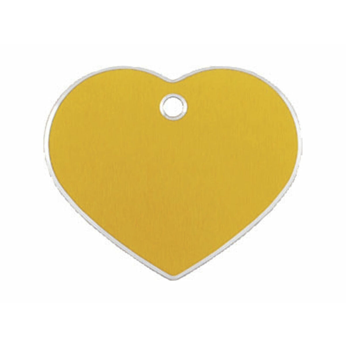 Identification plate for collar Imarc Hi Line Golden Heart Aluminium-0
