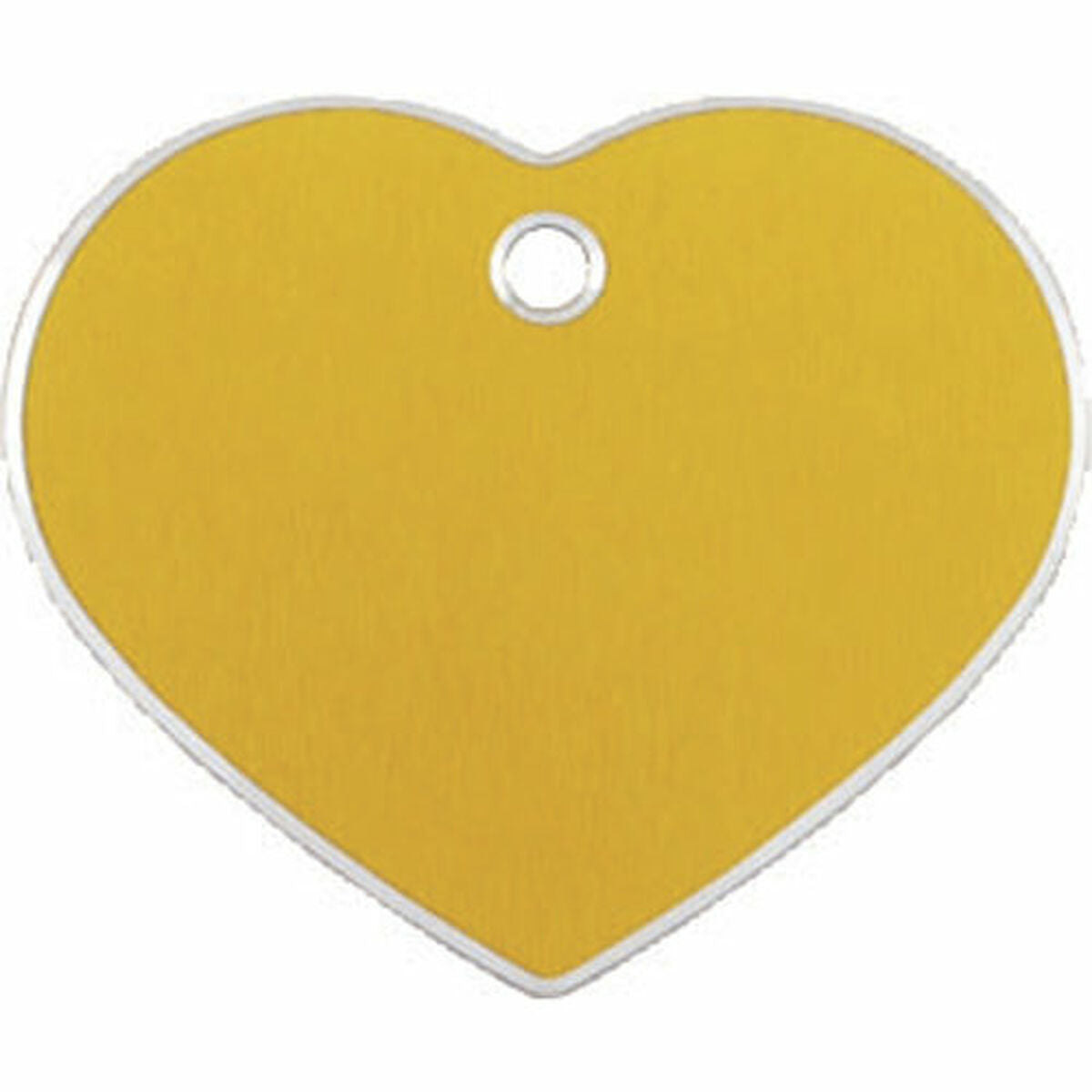 Identification plate for collar Imarc Hi Line Golden Heart Aluminium-1