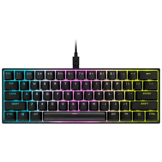 Gaming Keyboard Corsair K65 RGB MINI 60% Mechanical Gaming Black Spanish Qwerty-0