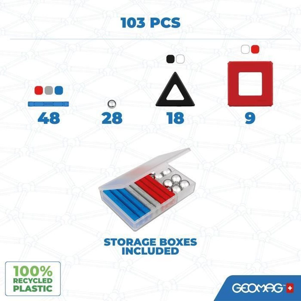 Construction set Geomag-4