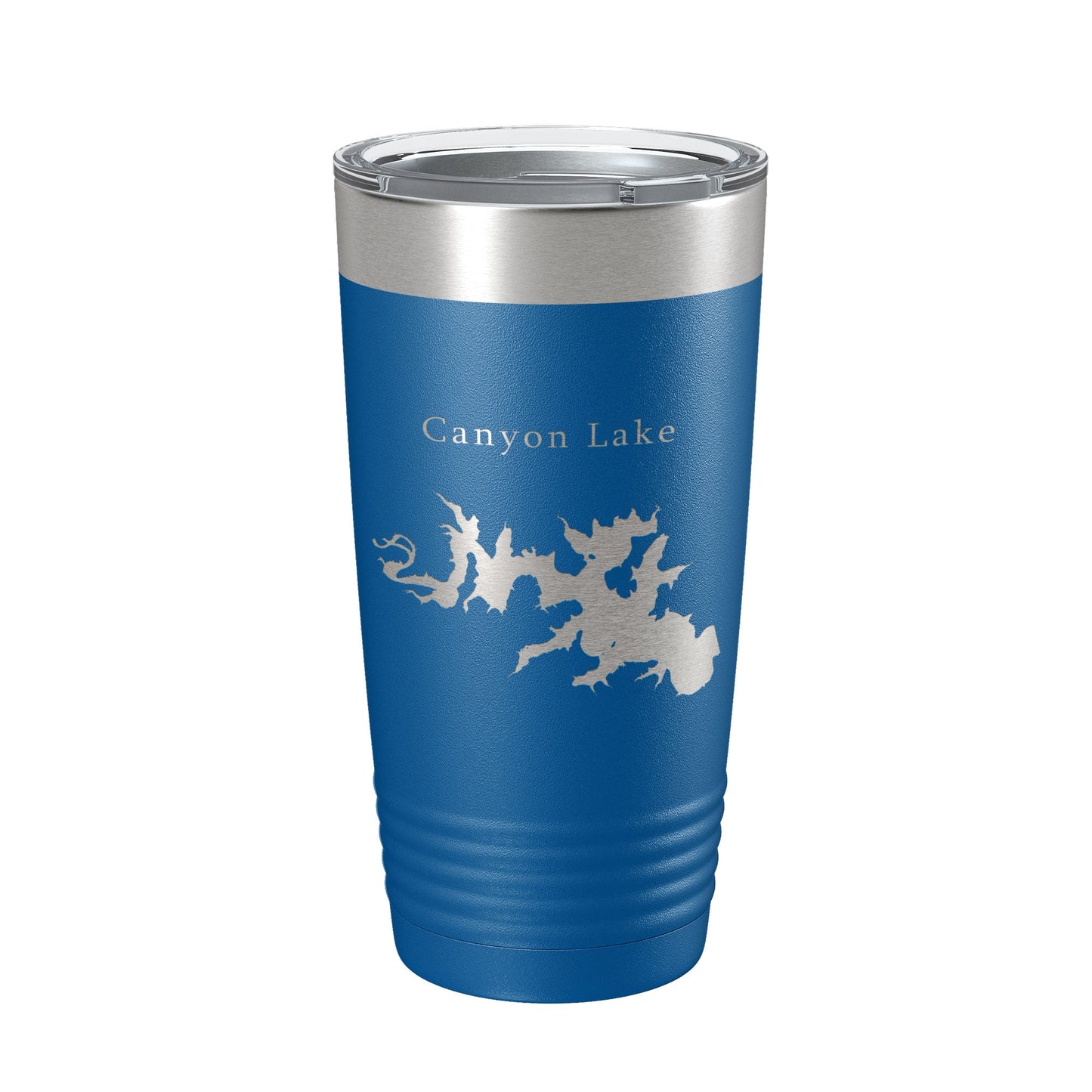 Canyon Lake Map Tumbler Travel Mug Insulated Laser Engraved Coffee Cup Texas 20 oz-6