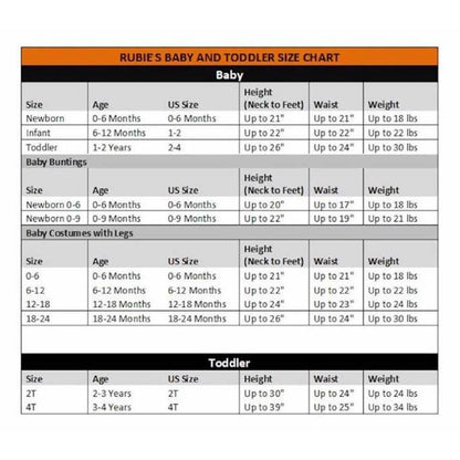 Costume for Children Rubies Little Red Riding Hood 1-2 years-2