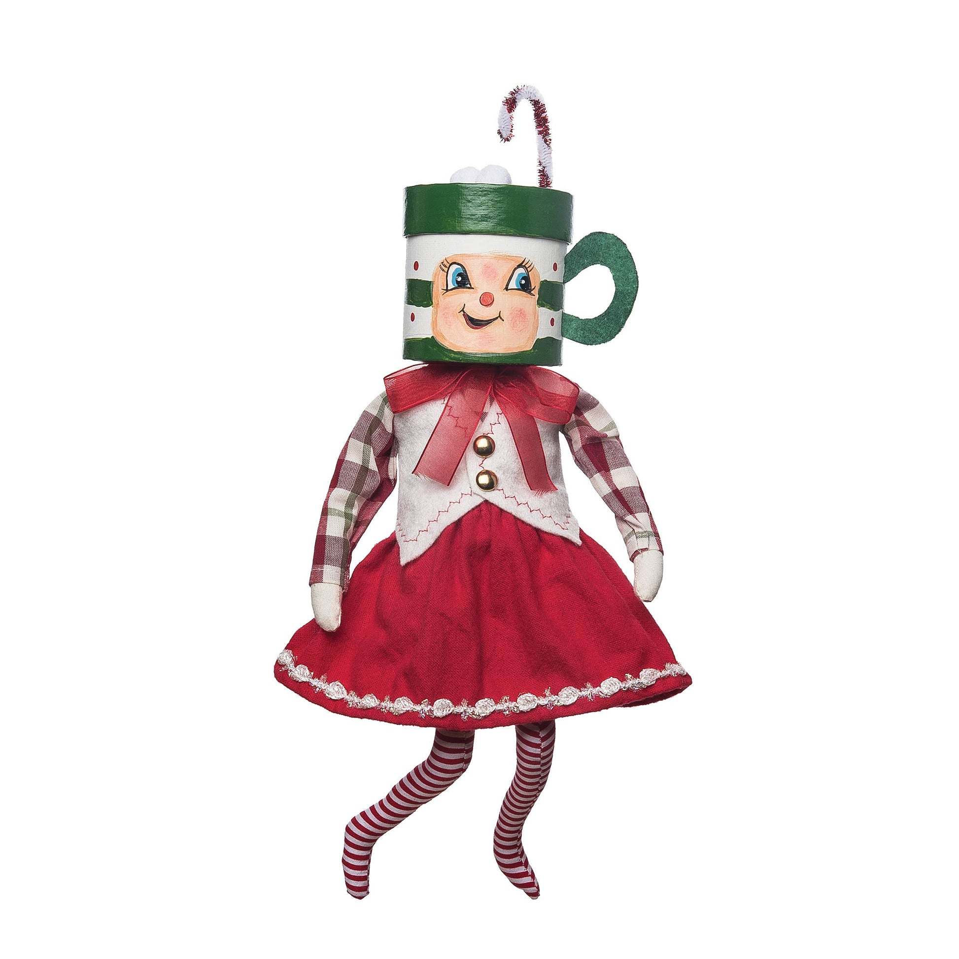 Coco Bella Gathered Traditions Box Head Art Doll-0