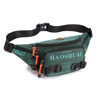 Fanny Pack for Men Women Water Resistant Large Hiking Waist Bag Pack Carrying All Phones for Running Walking Traveling-7