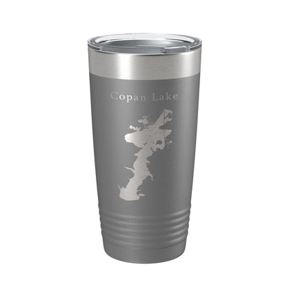 Copan Lake Map Tumbler Travel Mug Insulated Laser Engraved Coffee Cup Oklahoma 20 oz-16