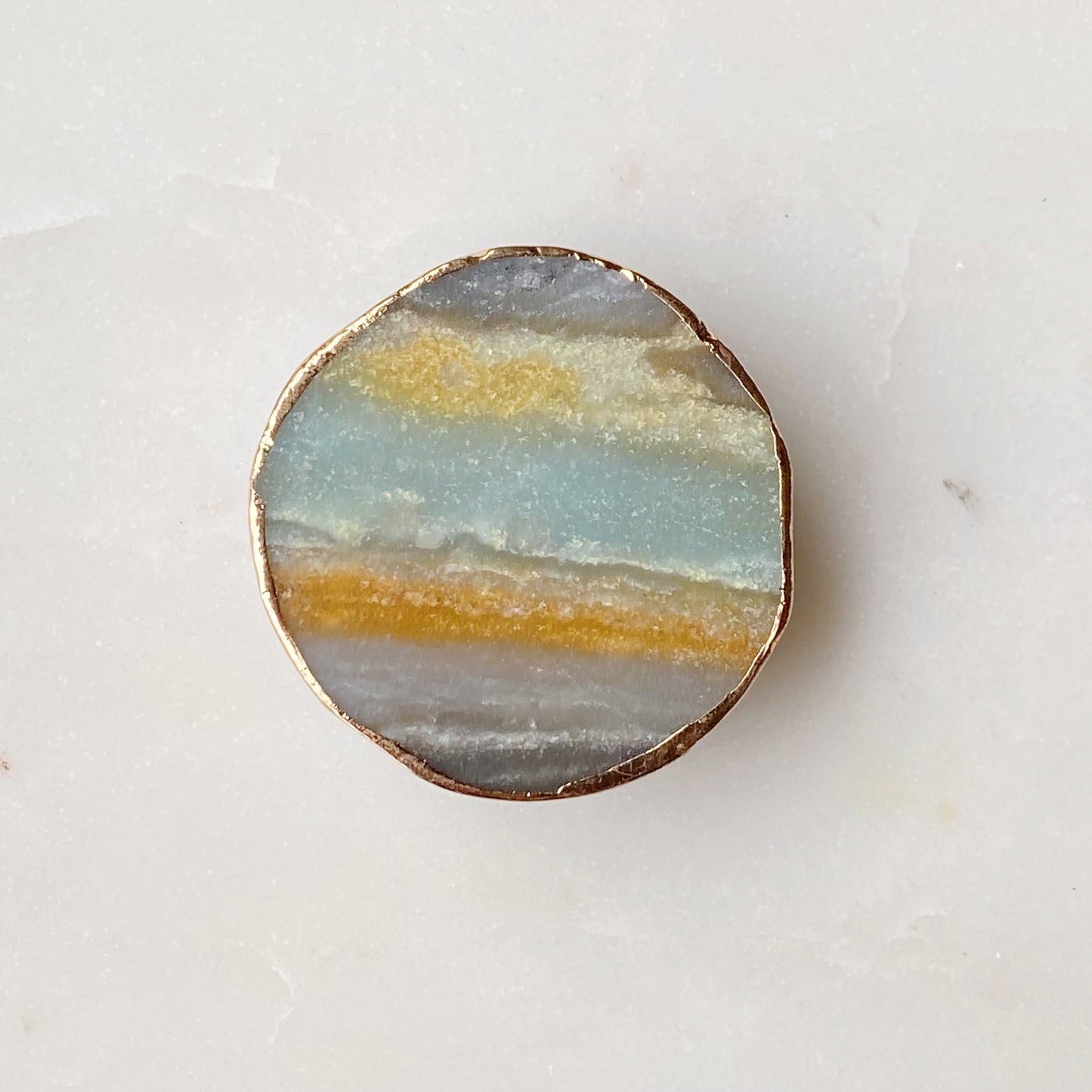 Golden Edge Natural Stone Device Grip-9