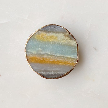 Golden Edge Natural Stone Device Grip-9