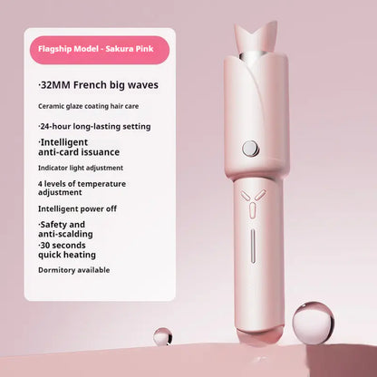 Wireless Portable Hair Curler
